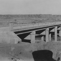 New Highway 80 bridge crossing the New River.