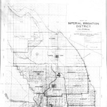 Photo of Map of Imperial Irrigation District showing election districts