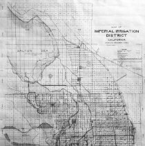 Photo of Map of Imperial Irrigation District acres.