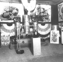 Fair display for Westco water pumps and water heaters.