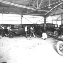 Interior of Inland Motor Car Co.