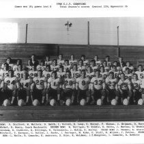 Central Union High School 1946 CIF Football Champions