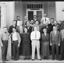 Imperial County Sheriff's Force standing in front of Sheriff's Office.