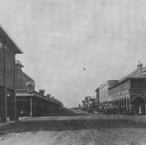 El Centro. An early photograph of downtown El Centro. The City grew around