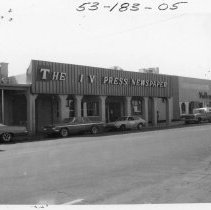 The IV Press Newspaper and Valley Auto Supply in El Centro