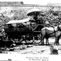 "Pioneers Take on Water At Mountain Springs".