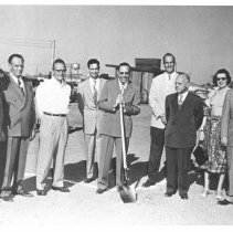Ground breaking ceremony for the El Centro Hospital.