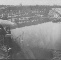 Flood of 1906. Excavations of Laguna Dam. 1906.