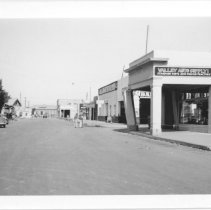 Damage done to the buildings in Brawley from the May 1940 earthquake.