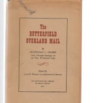 The Butterfield Overland Mail