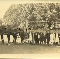 1912 School Bus in Smythe Park