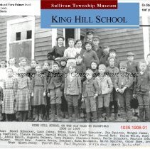 1908 School Souvenir Booklet, Union School, Sullivan Township