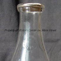 Mansfield Dairy Quart Milk Bottle