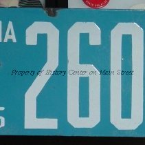 1915 PA License Plate