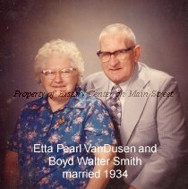 Etta Pearl VanDusen and Boyd Walter Smith