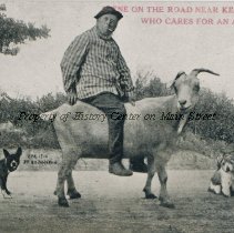 Who Cares For an Auto, Scene on the Road Near Kellogg, Mich.