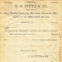 Payment Form - D. H. Pitts & Co.