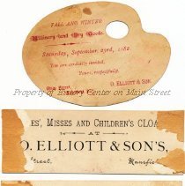 O. E. Elliott Advertising Cards [four]