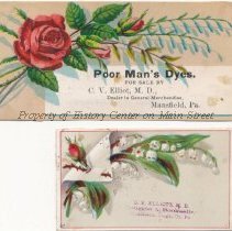 C. V Elliott Avertising Cards [2]