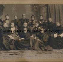 Columbia Literary Exchange 1898 Group Photo