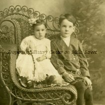 Clarence Hildreth WIlcox  and Lucille Wilcox 1908