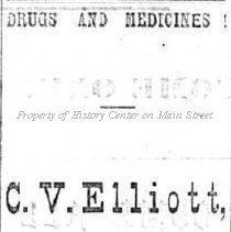 C. V. Elliott, Druggist