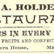 C. A. Holden Restaurant