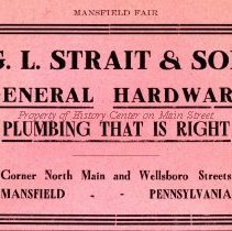 George L. Strait & Son, Plumbing