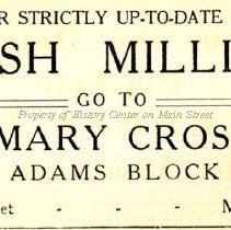 Stylish Millinery, Mary Crossley