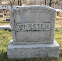 Webster Family Marker - Mainesburg Cemetery