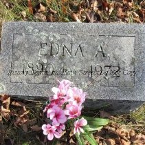 Edna M. Ashley - Mainesburg Cemetery