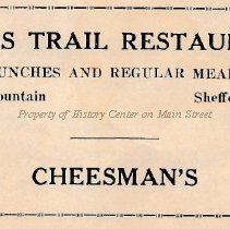 Cross Trail Restaurant [X-Trail} Cheesman's