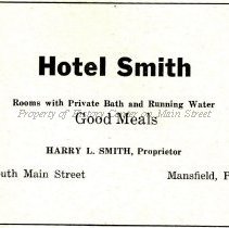 Hotel Smith, Harry L. Smith