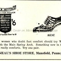 W. J. Neal's Shoe Store