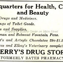 Terry's Drug Store, Formerly Bates Drug Store