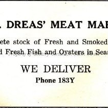 Dreas' Meat Market