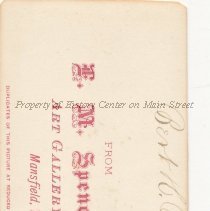 Spencer of Mansfield 1877