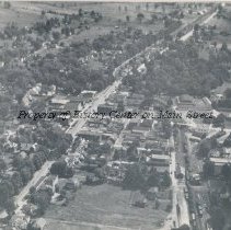 Mansfield Aerial Overview 1946