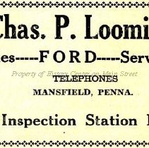 Charles P. Loomis, Ford Auto Sales