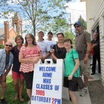 Class of 1985 Reunion 2015 visits The History Center