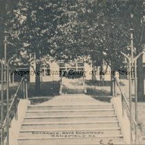 Entrance Boys Dormitory, Mansfield, Pa.