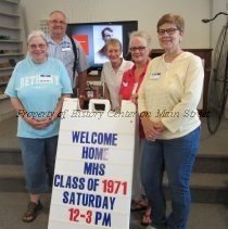 Class of 1971 Reunion 2016 visits The History Center