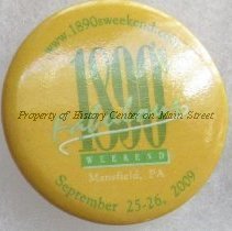 2009  1890s Button, Poster and Flyer