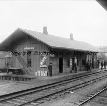 Mansfield Station, Tioga  branch of Erie Railroad