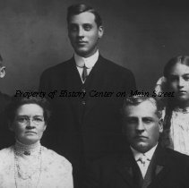 Charlotte Shepard and Freddus I Smith with Glenn, Paul and Paulena