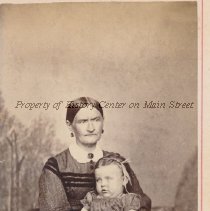 Annoyed Woman with baby