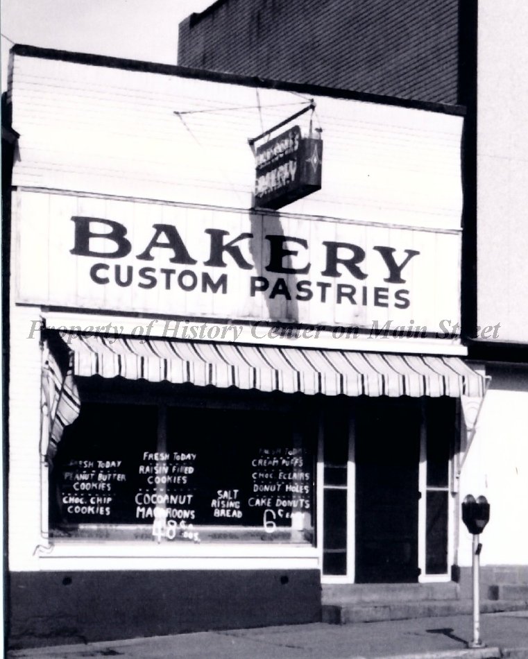 Hartsock's Bakery 1950s History Center