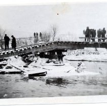 Erie Railroad Washout north of Mansfield on Cruttenden farm