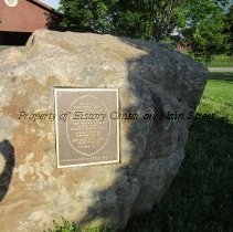 First Night Football Memorial in Smythe Park