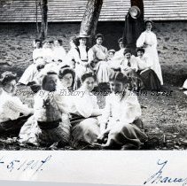 MSNS Girls At Robin Hood's Cabin in Sherwood Forest
